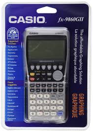 Amazon Com Casio Fx 9860gii Graphing Calculator Black Office Products Graphing Calculator Calculator Graphing Calculators