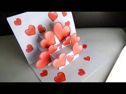 Partywoo pop up cards, cherry blossom birthday cards for women, blank greeting cards, happy birthday card, pop up birthday card, thank you cards, love pop up cards, birthday card for mom, wife. How To Make Pop Up Card I Love You Valentine S Day Card Valentines Day Pop Up Card Youtube Pop Up Valentine Cards Diy Valentines Cards Pop Up Cards
