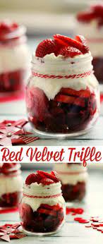 Red Velvet Trifle Frugal Mom Eh Dessert Recipes Easy Healthy Dessert Recipes Yummy Food Dessert
