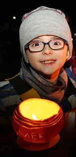 Räbeliechtliumzug als Sternmarsch Der neue Räbeliechtliumzug führte ins  «Gries» Erweiterte Gesamtschule Die Schule In der H