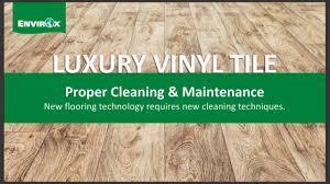 All that is really required is while laminates are meant to stand up to wear, they keep a new look if you follow these simple tricks: Luxury Vinyl Tile Proper Cleaning Maintenance Webinar Youtube