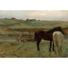About new york puzzle co horse breeds. Puzzle Edgar Degas Horses In A Meadow 1871 Grafika 01769 1000 Pieces Jigsaw Puzzles Art Jigsaw Puzzle