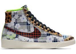 Length of shirt is 26 inches shoulder to hem. Nike Blazer Mid Gel Wild Print Floral Flannel Cj4239 981