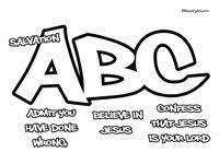 The salvation abc printable coloring page is a fantastic resource to help you communicate the gospel with your children! Christian Acronym Printables Ministryark Christian Acronyms Salvation For Kids Abc For Kids
