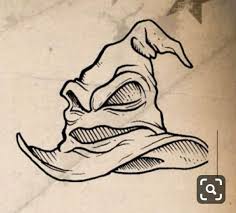 The Sorting Hat Harry Potter Sketch Harry Potter Drawings Harry Potter Tattoos Www.internet4classrooms.com ready to draw template 3 template 2 template 1 chapter 7 outline professor mcgonagall explains to the first years. the sorting hat harry potter sketch
