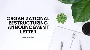 Disclaimer nothing on this site shall be. Organizational Restructuring Announcement Letter Free Letter Templates