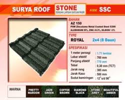 Harga genteng metal pasir juga tersedia disini baik itu jenis genteng metal pasir multiroof, adapun mengenai harga pasang genteng metal pasir dapat disesuaikan dengan jumlah luas pemasangan gentengnya. Tipe Genteng Metal Berkualitas Cv Bangun Tujuh Cahaya