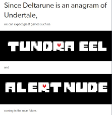 Do you have any questions or suggestions? Foone On Twitter So I Spent About 5 Minutes Prototyping Shoving The Undertale Title Font Into The Generator It Only Has 10 Characters In The Font And One Of Those Is A