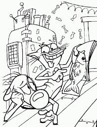 Free printable spring coloring pages. Catdog Coloring Pages Books 100 Free And Printable