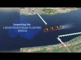 The design of the bridge will be. Kenya Floating Bridge Mombasa Likoni Youtube
