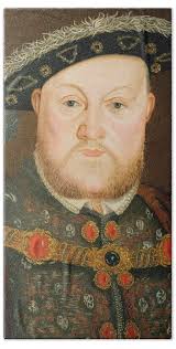 Portrait of Henry VIII Bath Towel by English School