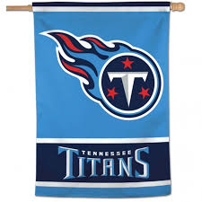 This page is about the meaning, origin and characteristic of the symbol, emblem, seal, sign, logo or flag. Tennessee Titans Logo Vertical Flag Flags Pennants Sport Seasons Com Athletic Shoes Apparel And Team Gear Sport Seasons