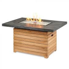 Still, even with a wood burning fire pit you can be safe with a fire pit screen. The Outdoor Greatroom Company Dar 1224 Ebg Darien Gas Fire Pit Table With Everblend Top And