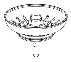 Franke pkx11025 peak 25 single basin undermount stainless steel kitchen sink kit with franke 906sn 3 1/2 strainer basket in satin nickel, franke 903 inox cream stainless steel sink cleaner. Franke Lira Basket Strainer Plug Old Style 008445
