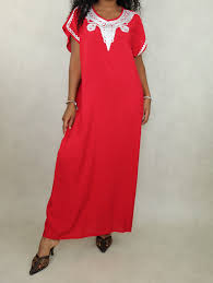Maybe you would like to learn more about one of these? Robe Orientale Type Gandoura Tunisienne Avec Broderies Pour Femme Couleur Rouge Pret A Porter Et Accessoires Sur Culturelang Com