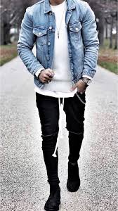 23 Jeans Jacket Outfits You Ll Love Jean Jacket Outfits Men Denim Jacket Men Outfit Mens Fashion Casual