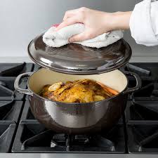 Since sand melts at a higher temperature than iron, it holds its shape when it comes into contact with molten iron. Lodge Ec6d18 6 Qt Midnight Chrome Enamel Dutch Oven Walmart Canada