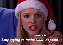 Remember when neon socks were all the rage?