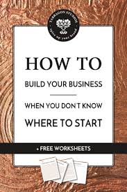 It now brings in over $100,000/month if you check out once you start making some money, you should then look into launching your own ecommerce website on a platform like. How To Build Your Business When You Don T Know Where To Start Free Worksheets Start Up Business Business Advice Business Tips