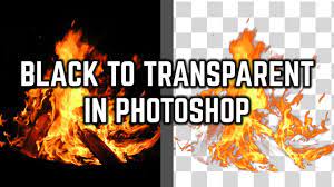 How To Change Black To Transparent Png In Photoshop Youtube