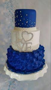 Royal Blue Wedding Cakes Novocom Top
