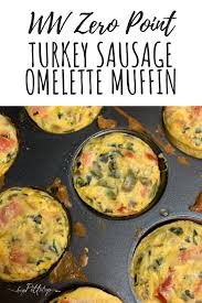 Weight Watcher Zero Point Turkey Sausage Omelet Muffins Bigpittstop Recipe In 2020 Omelette Muffins Omelet Muffins Turkey Sausage