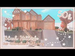 Two story modern house roblox. Bloxburg Build Hillside Blush Family House No Advanced Placing 50k Youtube