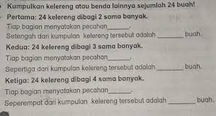 Maybe you would like to learn more about one of these? Kumpulkan Kelereng Atau Benda Lainnya Sejumlah 24 Buah Pertama 24 Kelereng Dibagi 2 Sama Banyak Brainly Co Id