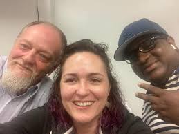 Sharks water spitting show success today