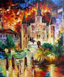 Daniel Wall S Impressionist Style Painting Of New Orlean S St Louis Cathedral New Orleans Art Louisiana Art New Art