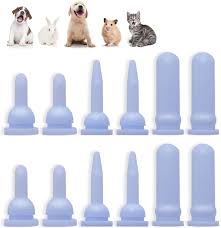 Group of young dogs, cat, rabbit in front of white. Amazon Com Replacement Nurser Nipples Pet Foods Silicone Mothering Nipples For Puppies Kittens Bunnies And Baby Ferrets Pet Supplies