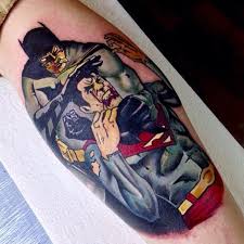 Batman logo tattoo logo batman. Batman Vs Superman Logo Tattoo Logo Keren