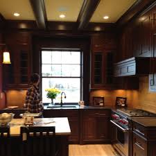 Dark Counter With Dark Kitchen Cabinet Light Floor Light Countertop On Island Modern Kitchen Renovation Kitchen Renovation Design Dark Kitchen