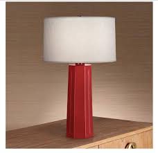 Robert Abbey Mason Oxblood Red 26 High Table Lamp P3103 Lamps Plus In 2020 Red Table Lamp Table Lamp Modern Table Lamp