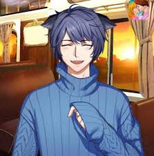 The good 'hello, you seem lovely'. Favourite Purple Blue Haired Otome Characters Otome Amino