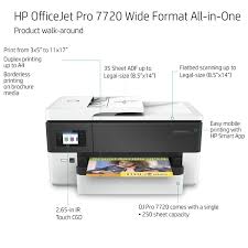 Download hp officejet pro 7720 driver for windows & mac. Hp Officejet Pro 7720 Wide Format All In One Printer
