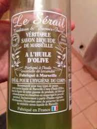 Composition Le Serail Veritable Savon Liquide De Marseille A L Huile D Olive Ufc Que Choisir