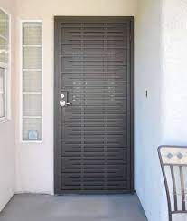Modern free standing toilet paper holder. Security Doors Artistic Iron Works Security Door Design Security Door Iron Security Doors