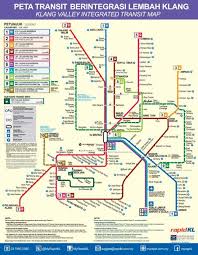 The town is named after the klang river, which cuts the town in half, and sits at the western end of the klang valley. Klang Valley Transit Map Klang Valley Rail Transit Karte Malaysia