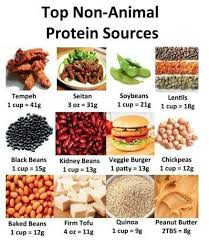 Top Non Animal Sources Of Protein Vegetarian Vegetarian Recipes Health Food