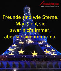 Freunde Sind Wie Sterne Man Sieht Sie Zwar Nicht Immer