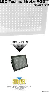 chauvet st 4000rgb user manual to the 59dcfccb 8686 4297