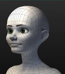The Painter By Chris Gill Portrait 3d Cgsociety Face Topology 3d Character 3d Model Character
