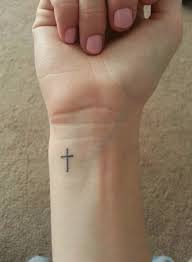 Miscarriage tattoo on wrist with date Astounding Small Cross Tattoos On Arm Small Cross Tattoos Small Tattoos Momcanvas