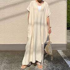reiko on instagram カブタンドレスは涼しい もうすぐ9月なんて信じられない 今年の夏はどこにも行ってないのに日焼けだけはしてる 謎 巾着バッグ本日発売です coordinate コーディネート カフタンドレス カフタン カフタンドレス ドレス