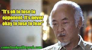 100 Mr Kesuke Miyagi Quotes From The Karate Kid Movie Comic Books Beyond