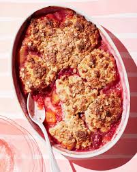 Peach And Raspberry Oat Cobbler Recipe Food Recipes Fruit Cobbler Apricot Cobbler
