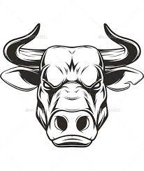 Bull Head Bull Art Bull Tattoos Animal Sketches