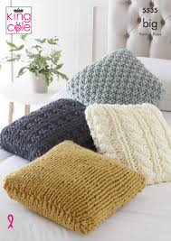 ← summer art courses at the msa. King Cole 5535 Knitting Pattern Cushions In Big Value Big Buy Online In Malta At Malta Desertcart Com Productid 203975533
