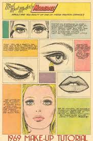 makeup lesson for the hippie from 1969